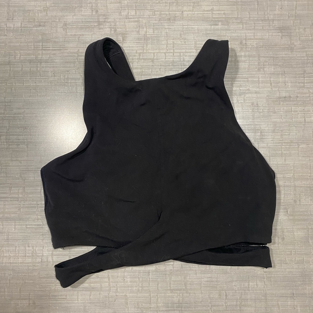 Athleta Black Crop Top